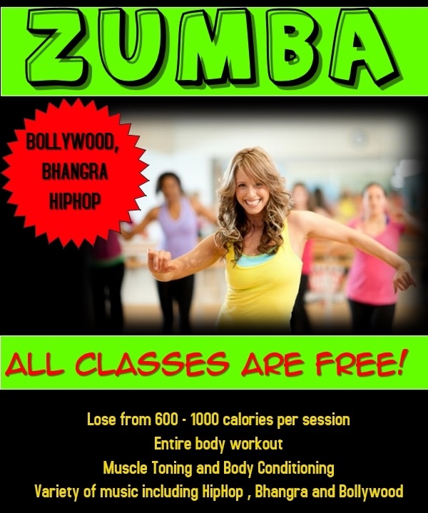 Free best sale zumba workouts