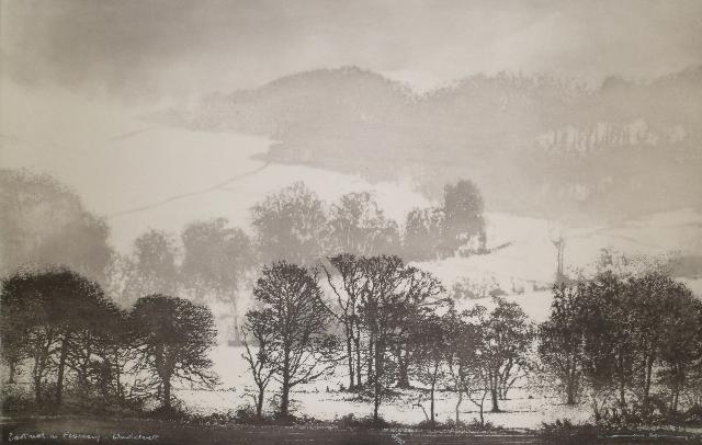 Norman Ackroyd Cartmel in February, Windermere 2012