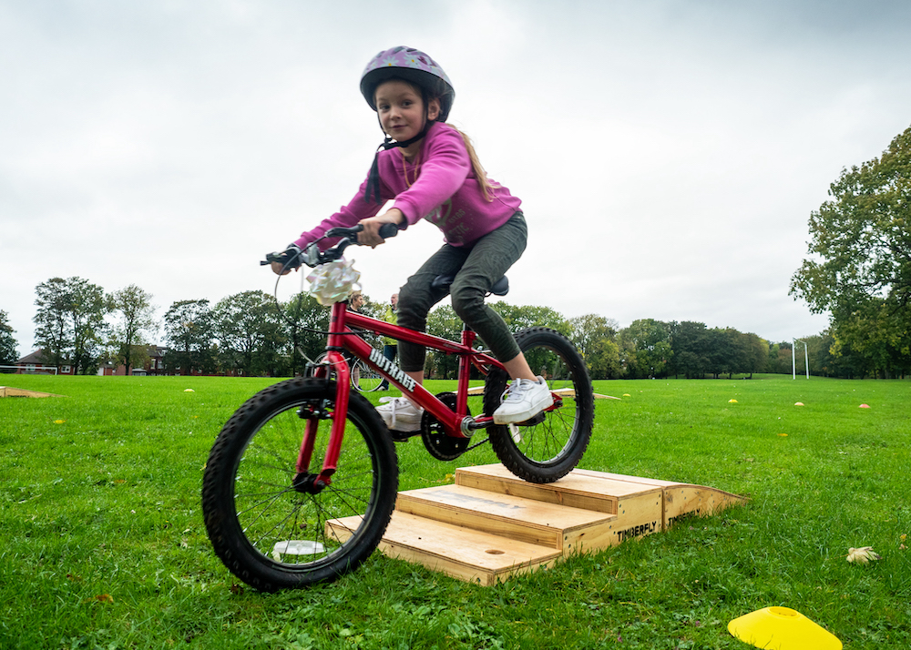 Dewsbury Road cycle route opening 4 copy