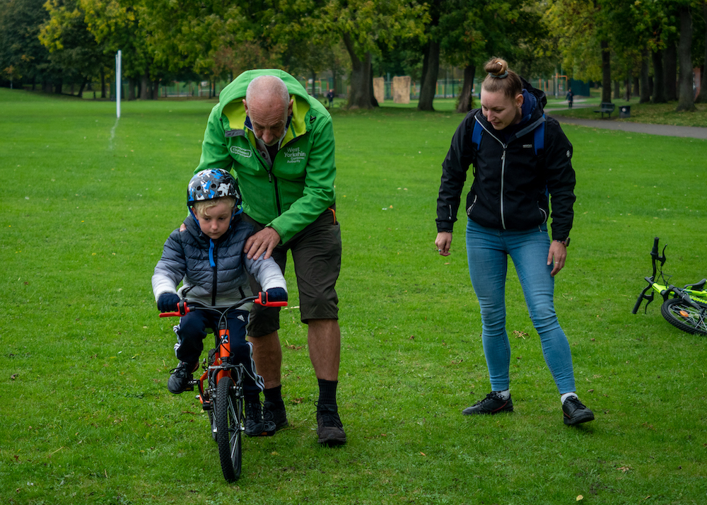 Dewsbury Road cycle route opening 6 copy