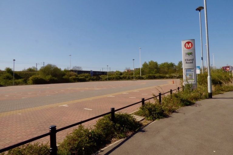 Elland Road Park & Ride used by travellers during lockdown - South ...