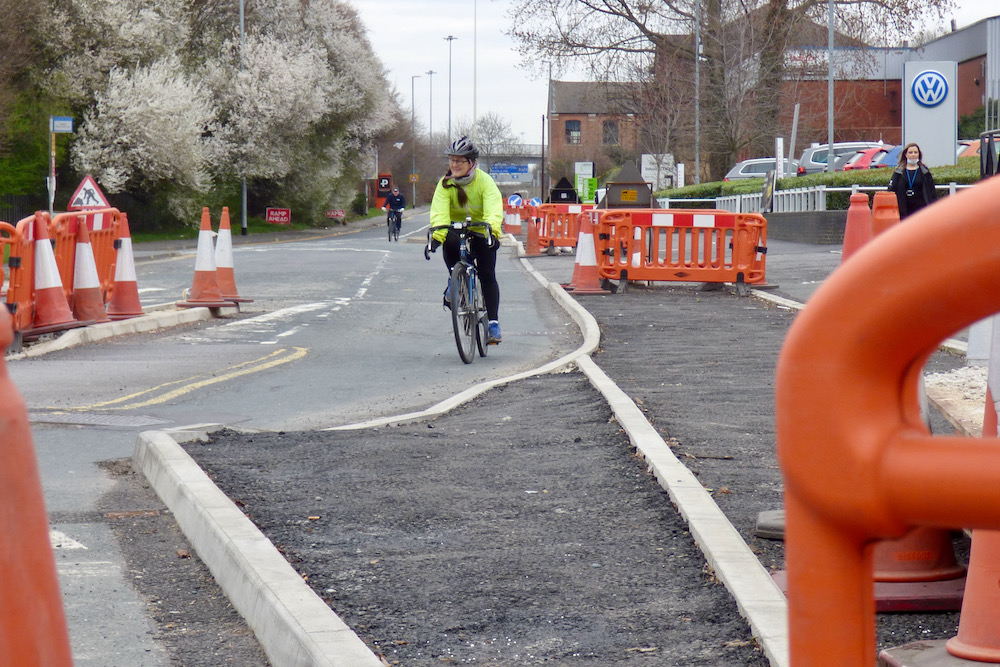 Segregated cycle lanes hot sale