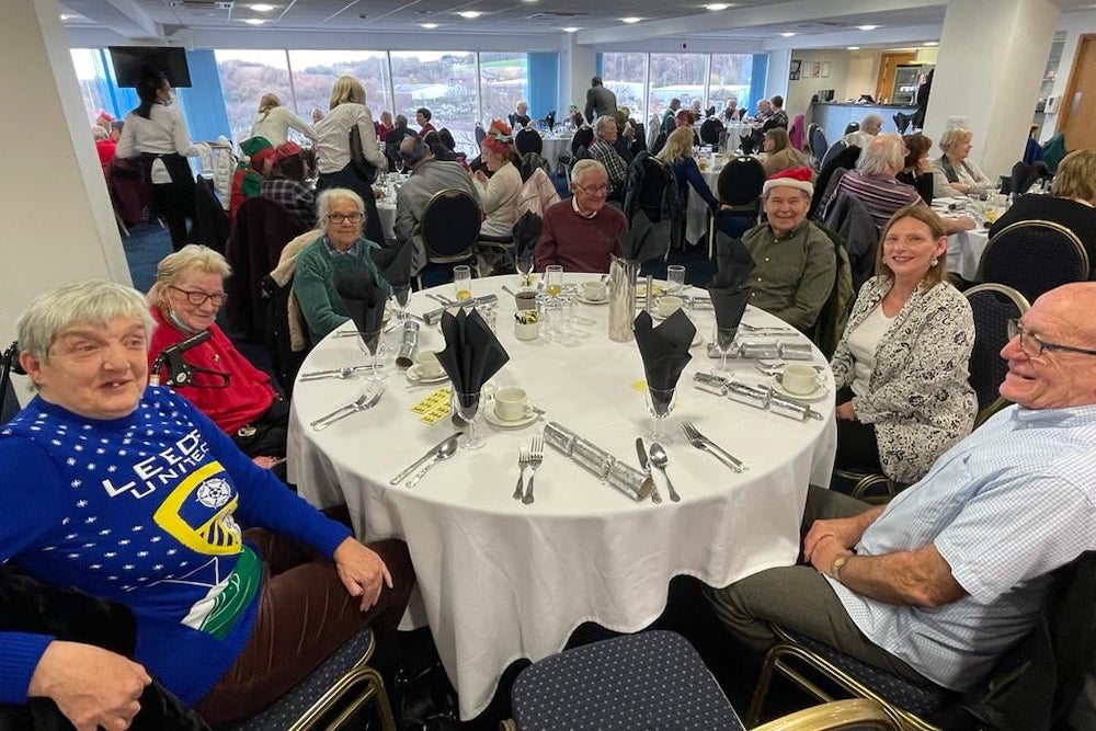 Local residents enjoy Christmas lunch at Elland Road South Leeds Life