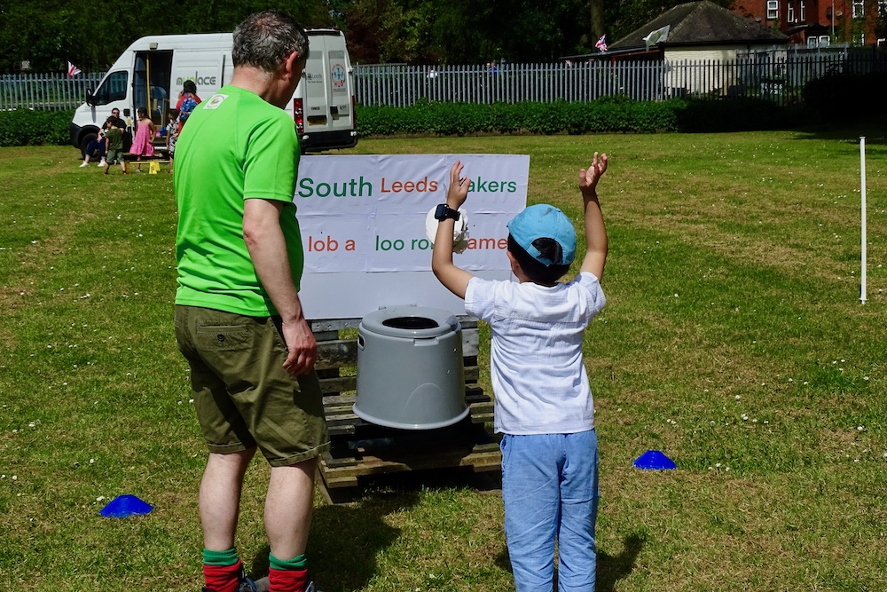 Let's Move: South Leeds Lakers loo roll